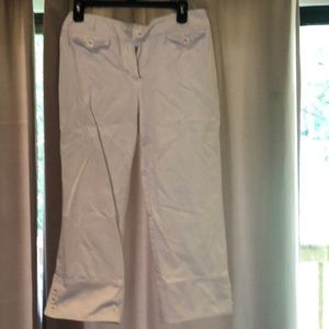 Tribella Sport White Capri Pants